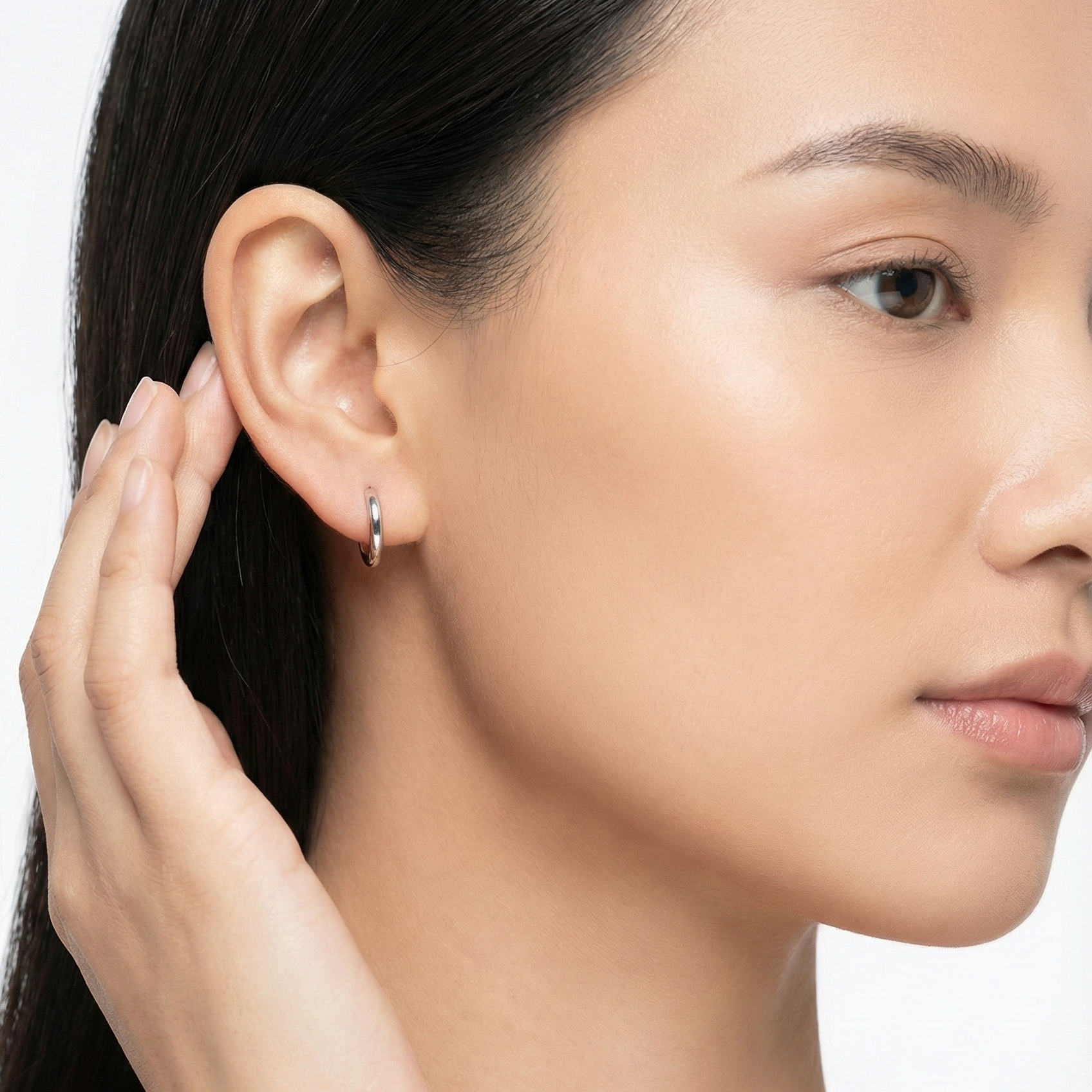 The Arabelle Classic Unisex Huggie Earrings