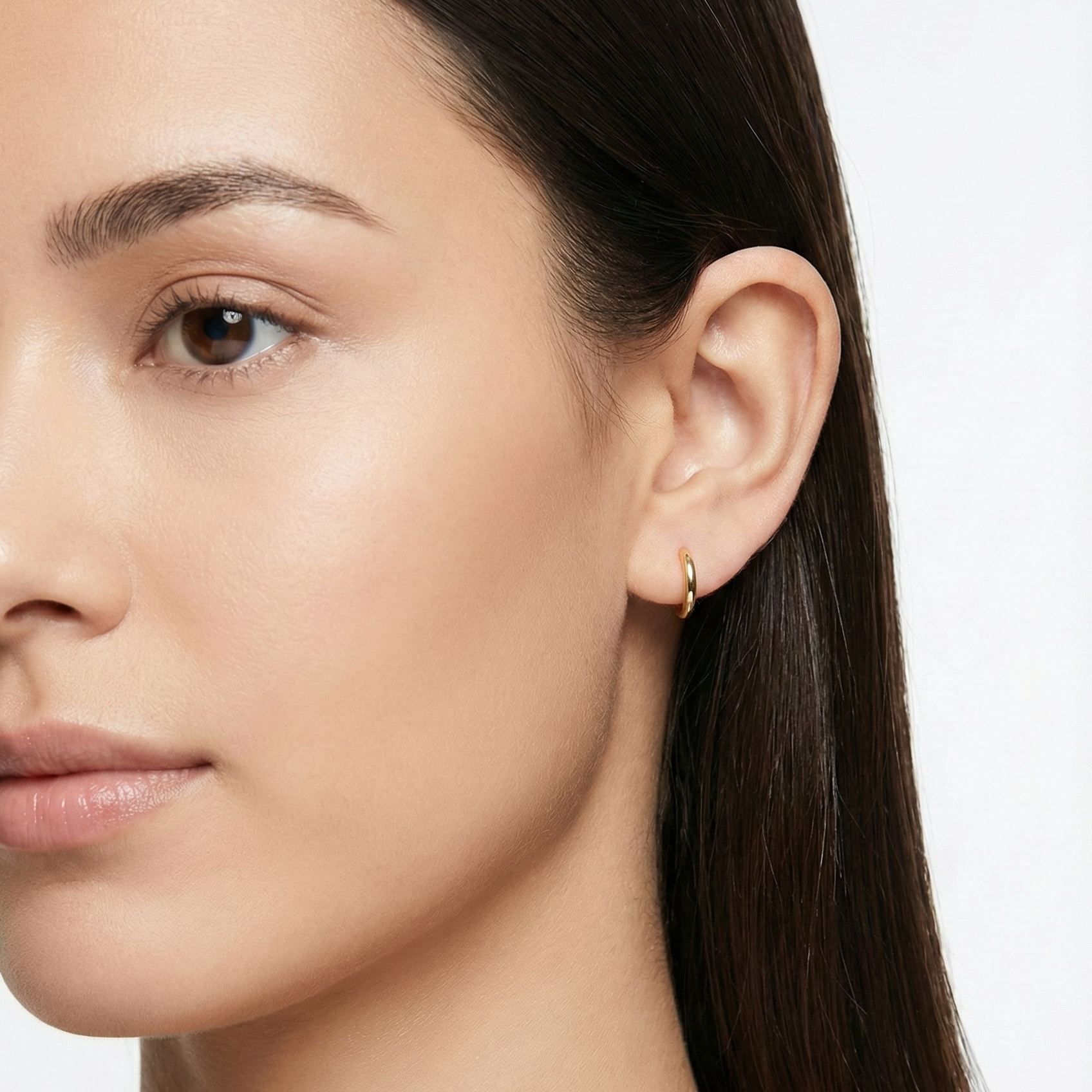 The Arabelle Unisex Everyday Huggie Earrings