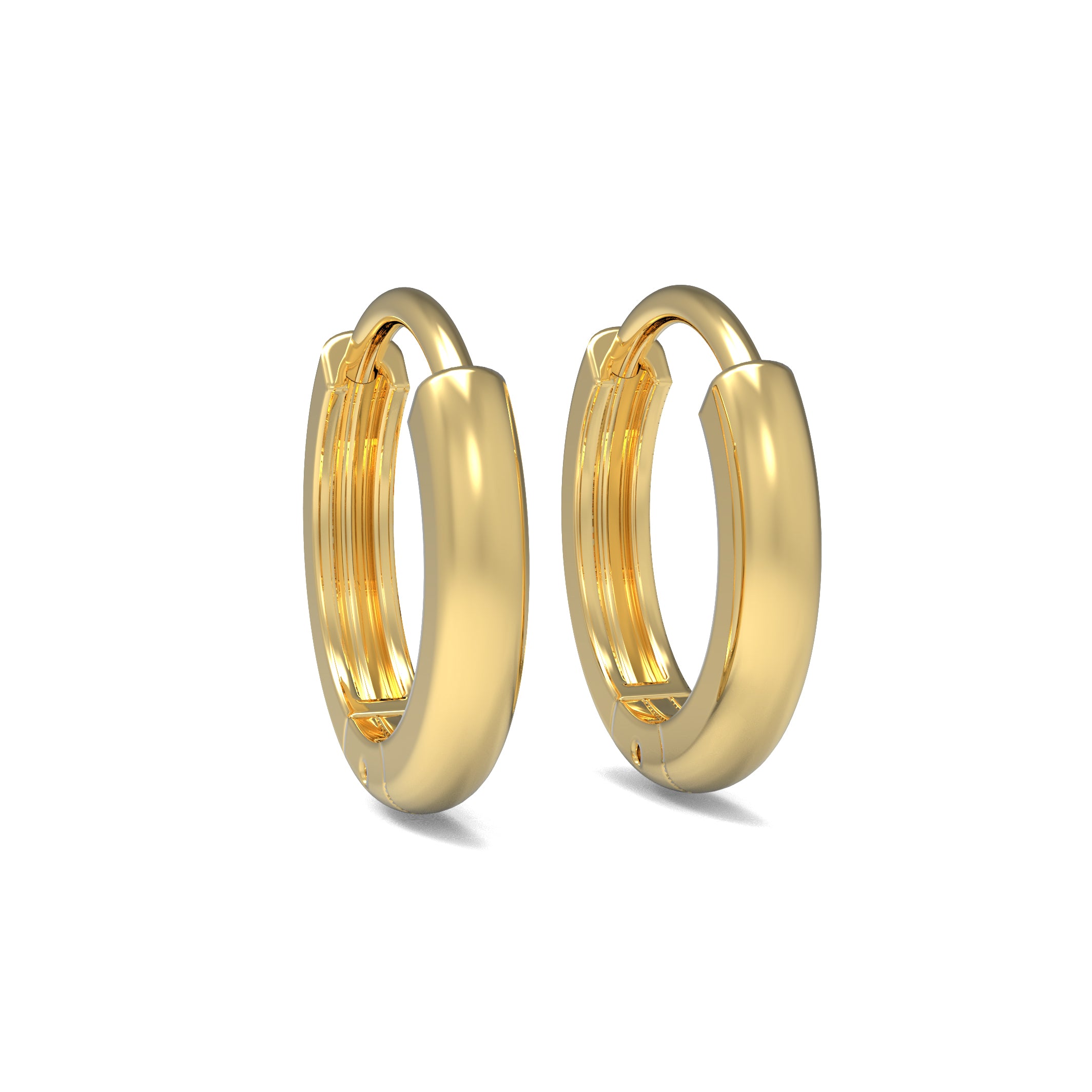 The Arabelle Unisex Classic Huggie Earrings