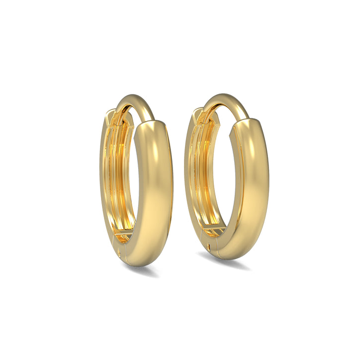 The Arabelle Unisex Classic Huggie Earrings