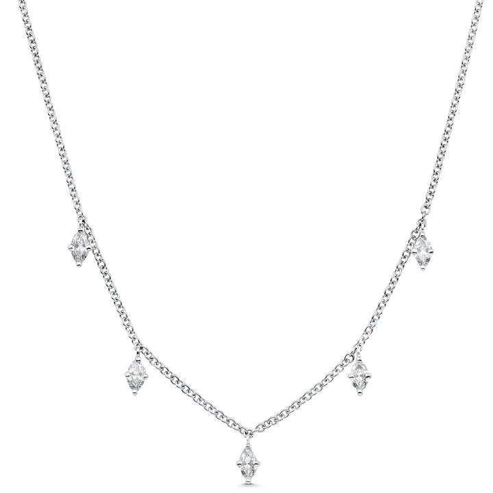 Dujour Marquise Diamond Necklace