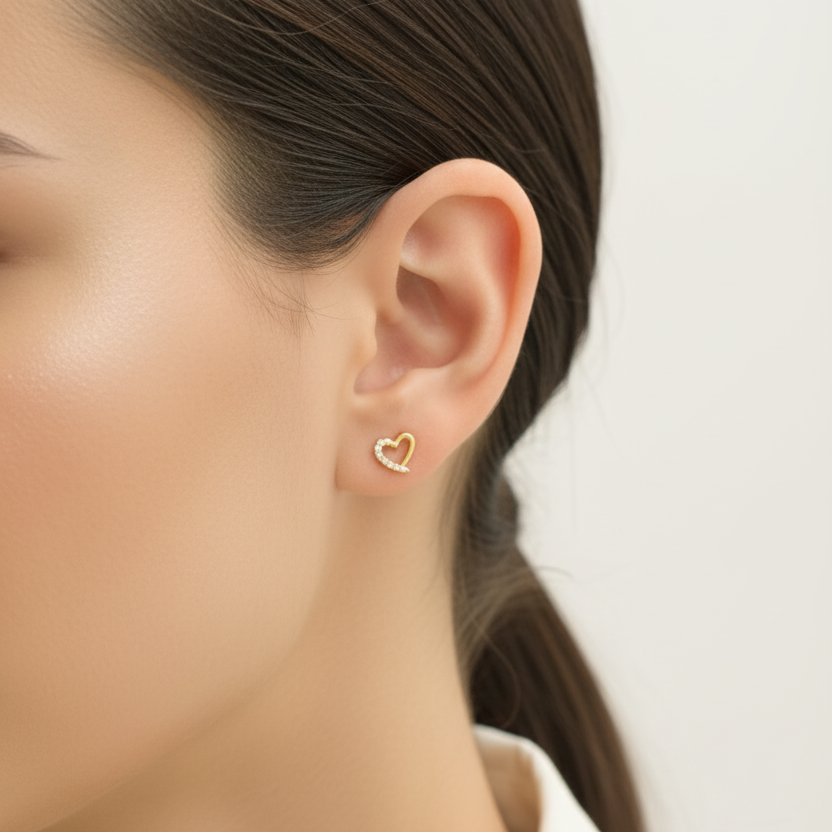 Minimal Innocent Love Earrings